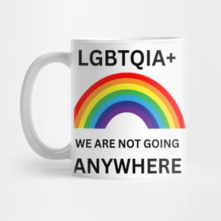 Gay Pride LGBT Lesbian Trans Gift For LGBTQIA Rainbow Family Queer Intersex Asexual Protest Mug